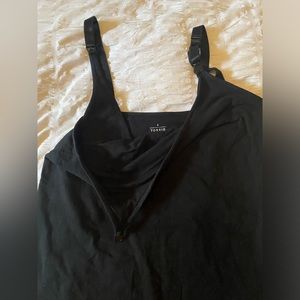 Torrid Maternity Foxy Nursing Scoop Neck Cami Size 2 Deep Black